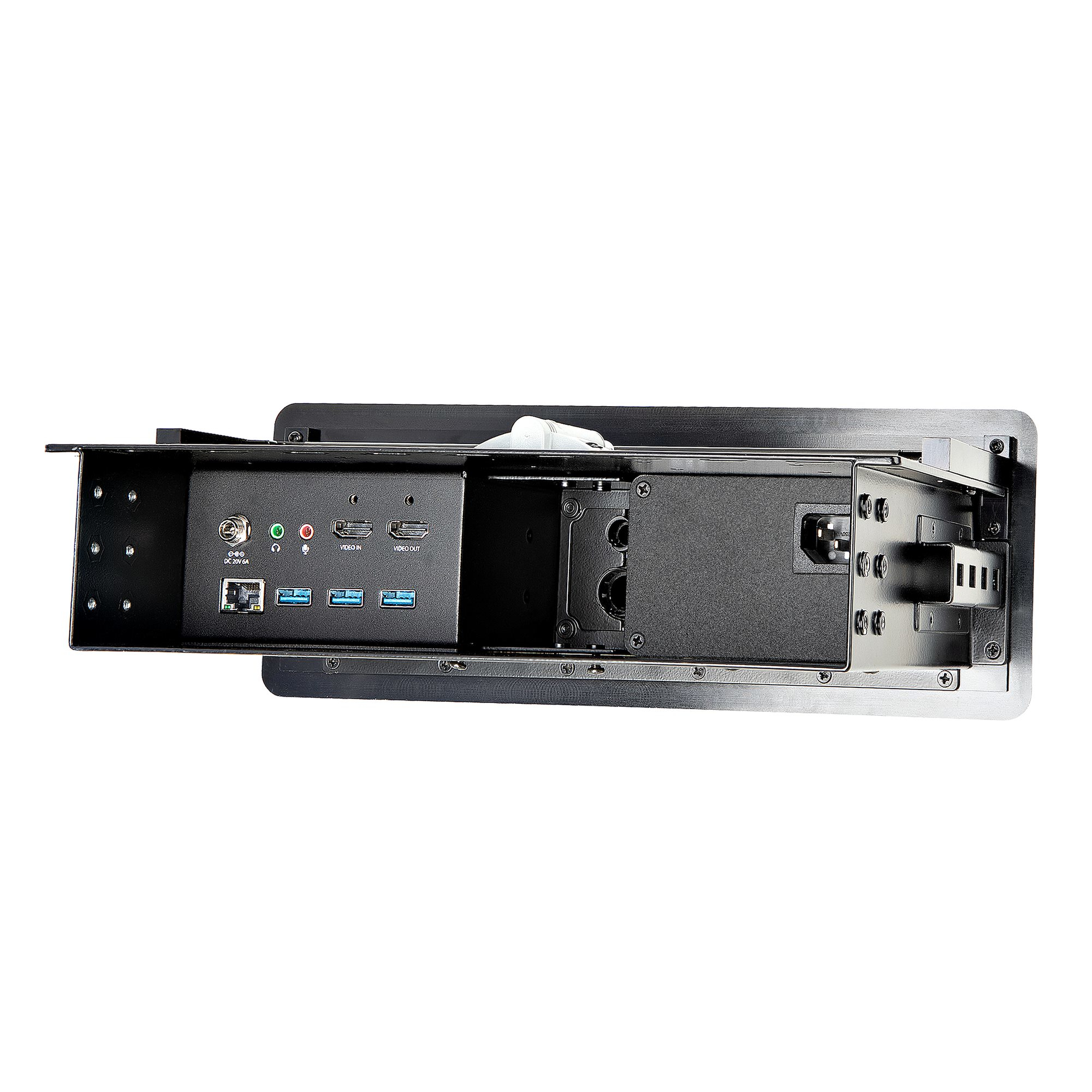 StarTech.com Conference Room Docking Station with Power/Charging; Table Connectivity Box, Universal USB-C Laptop Dock – image 4
