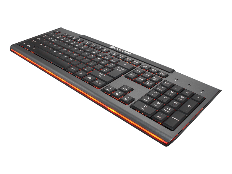 COUGAR 200K keyboard Gaming USB QWERTZ German Black – image 4
