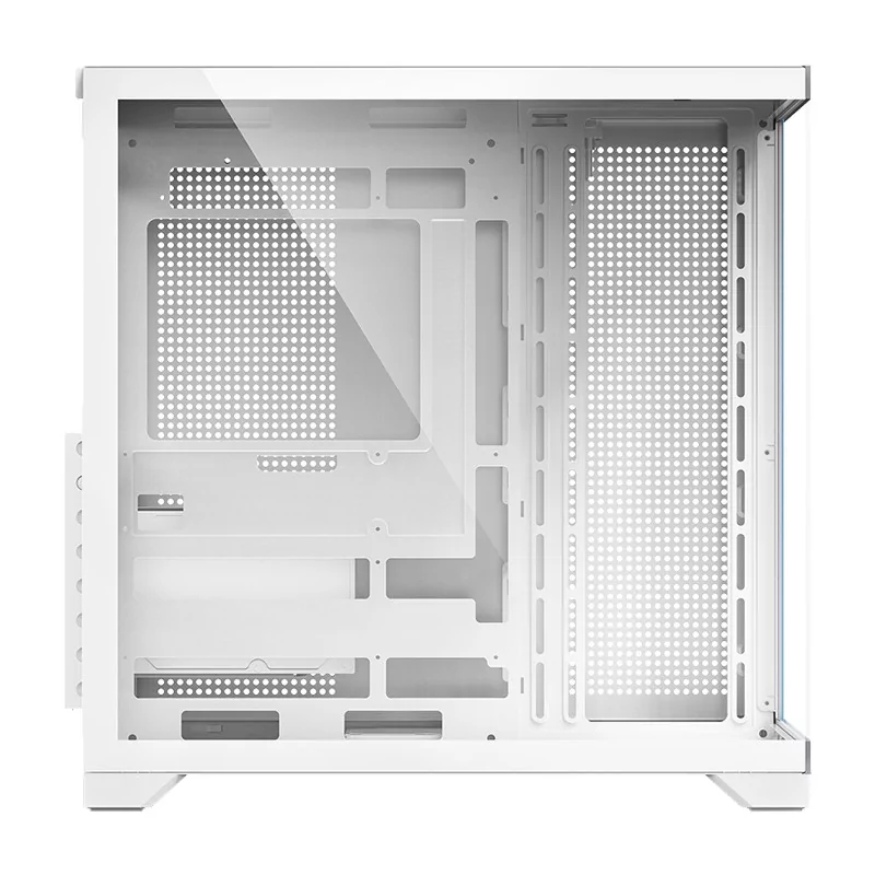Hiditec H3 PRO Midi Tower Transparent, White image 7