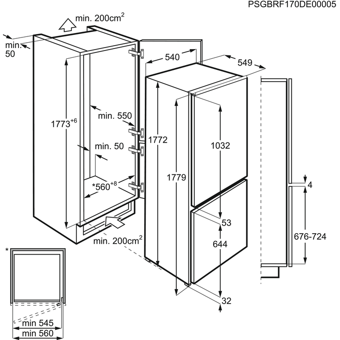 AEG SCB61821LS Built-in – image 4