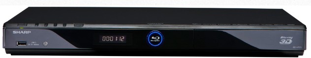 Sharp BD-HP25S DVD/Blu-Ray player 3D Black