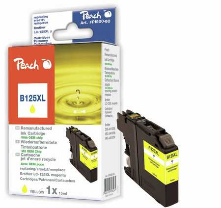 Peach PI500-90 ink cartridge 1 pc(s) High (XL) Yield Yellow