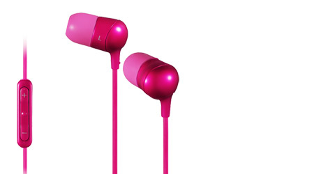 JVC HA-FR50P headphones/headset Wired In-ear Pink