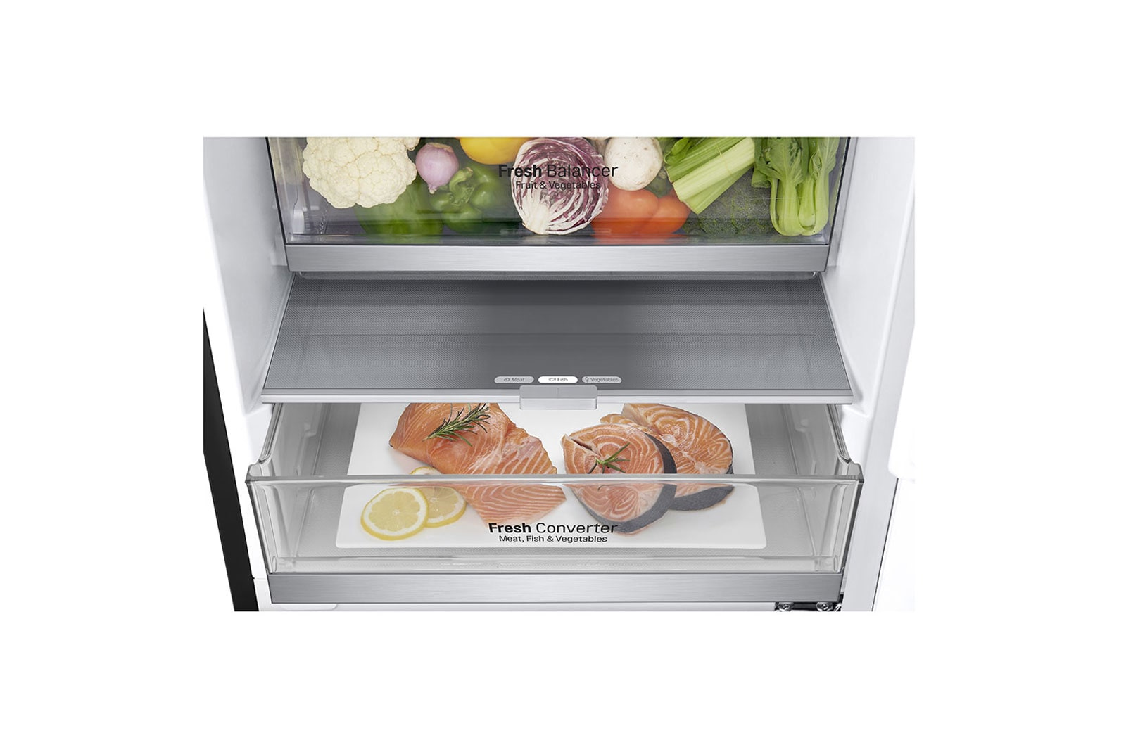 LG GBB72MCDMN fridge-freezer Freestanding – image 5
