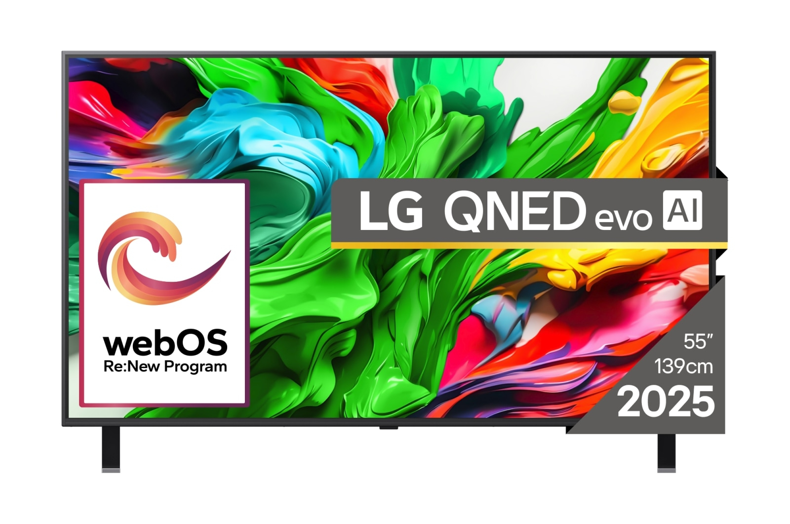 Téléviseur LG 55QNED85A3C QNED MiniLED Processeur α AI 4K UHD Dolby Vision — photo 1