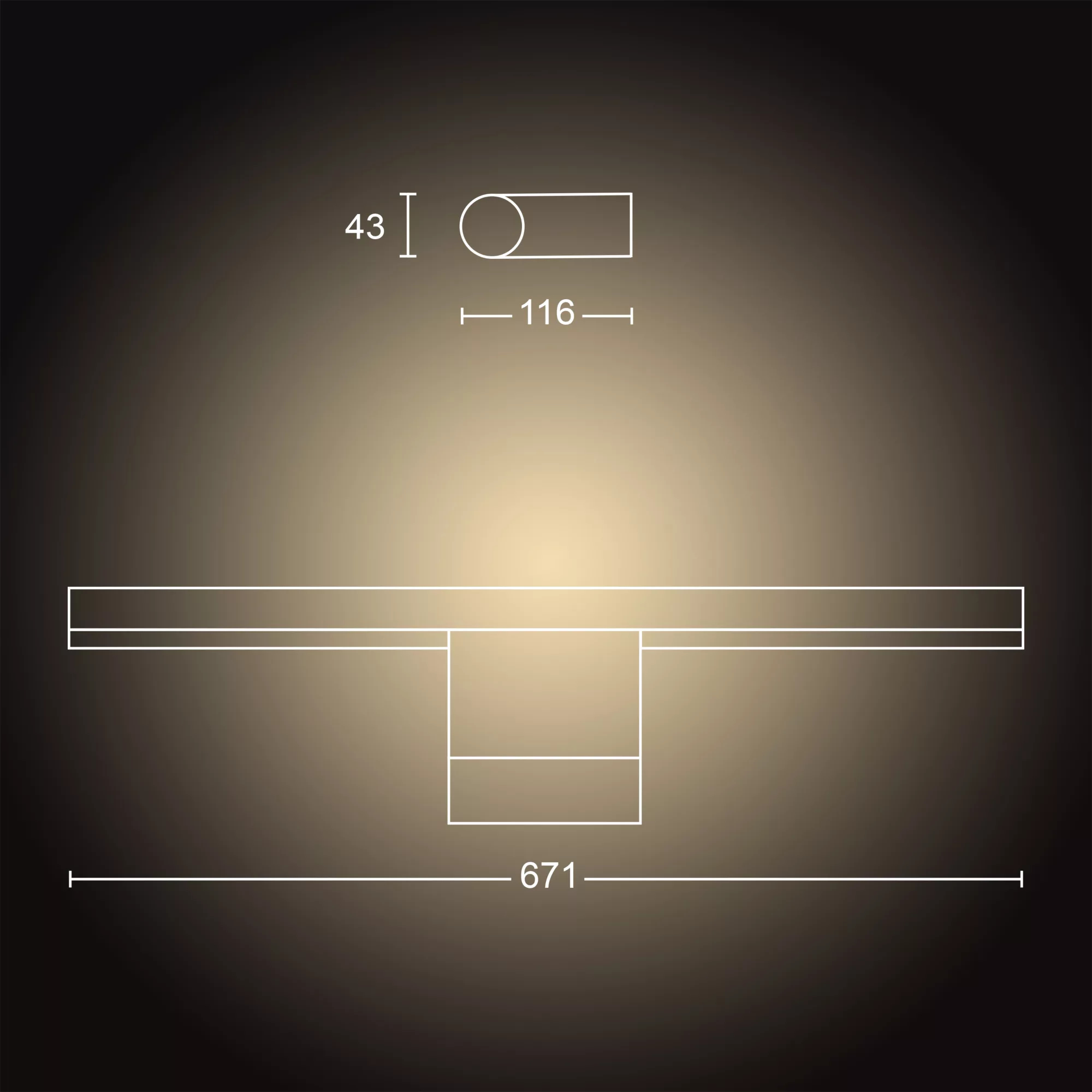 Philips by Signify Philips Hue White ambience 3418231P6 Smart wall light Bluetooth/Zigbee – image 4