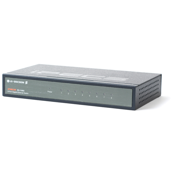 LG ES-1108G network switch Unmanaged Black