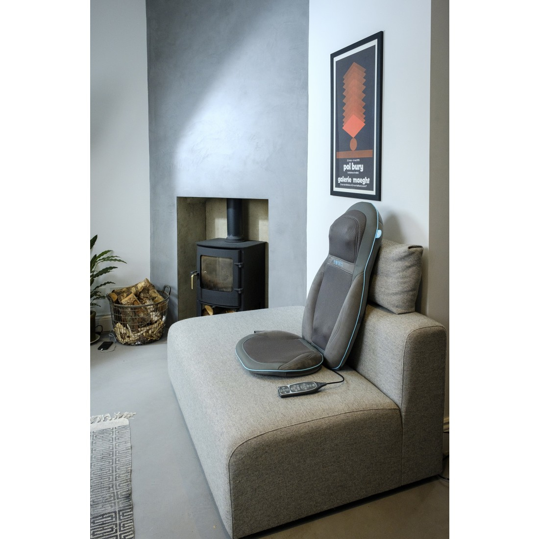 HoMedics SGM-1600H-EU massager Back, Belt, Neck, Shoulders Grey – image 6