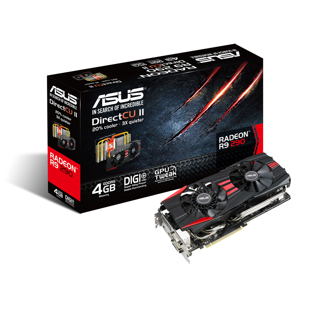 ASUS AMD Radeon R9 290 4GB GDDR5 – image 1
