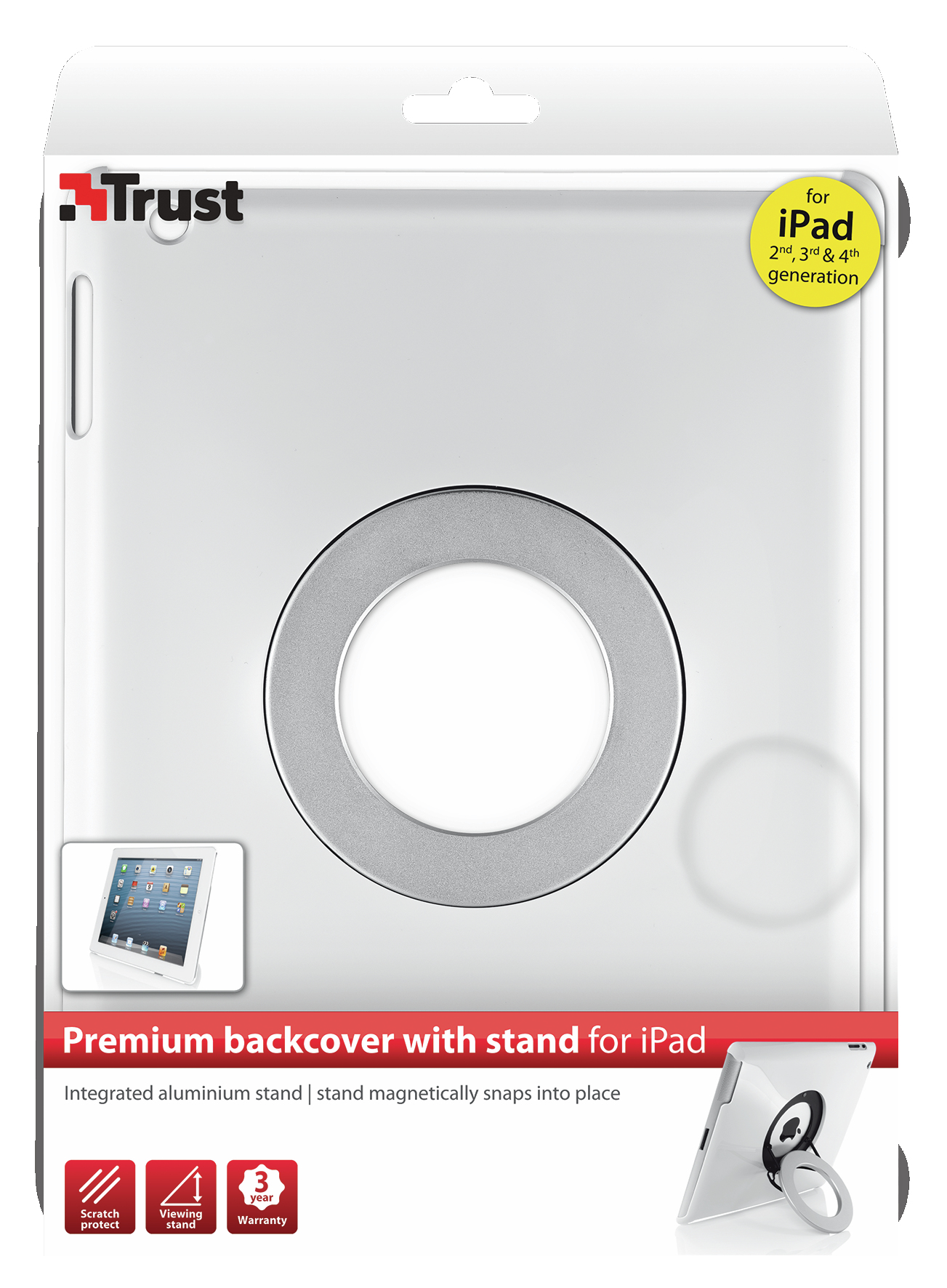 Trust 19146 tablet case Cover White – image 3