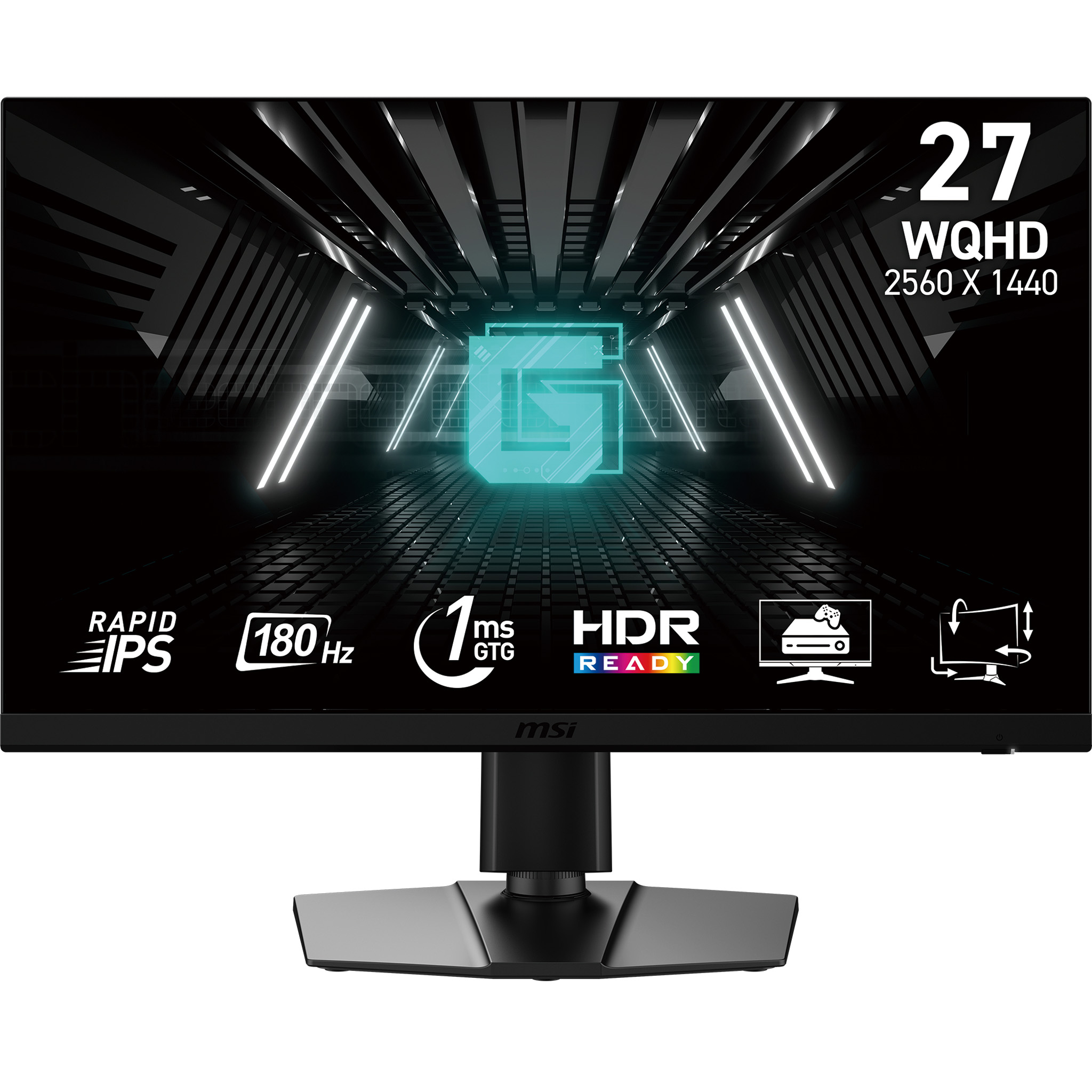 MSI G272QPF E2 Monitor PC 686 cm (27") 2560 x 1440 Pixel Wide Quad HD Nero