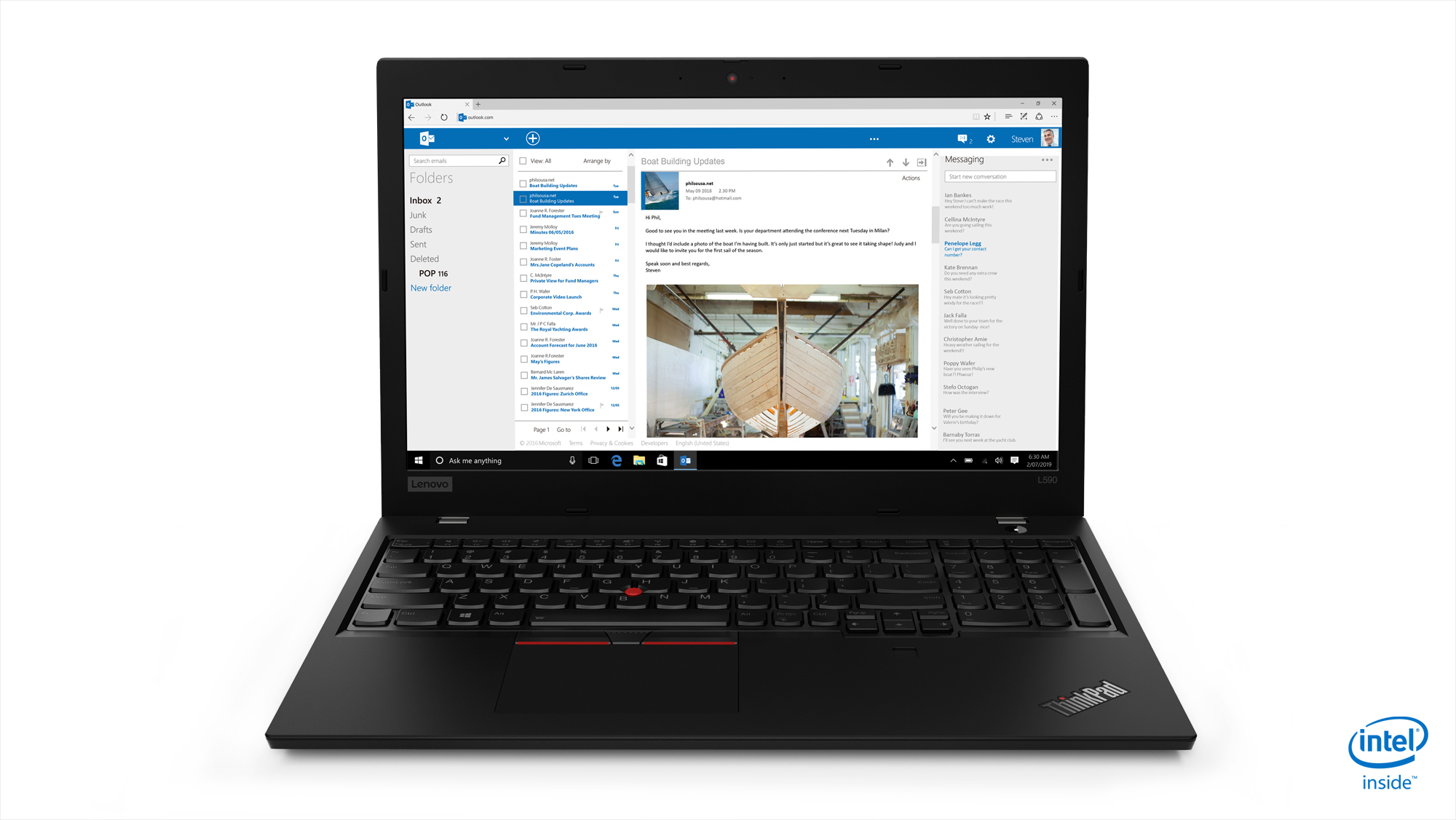 Lenovo ThinkPad L590 Intel® Core™ i3 i3-8145U Laptop – image 2