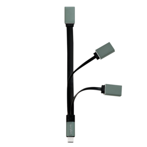 LogiLink UA0315 interface hub USB 3.2 Gen 1 (3.1 Gen 1) Type-C 5000 Mbit/s Black, Grey – image 4