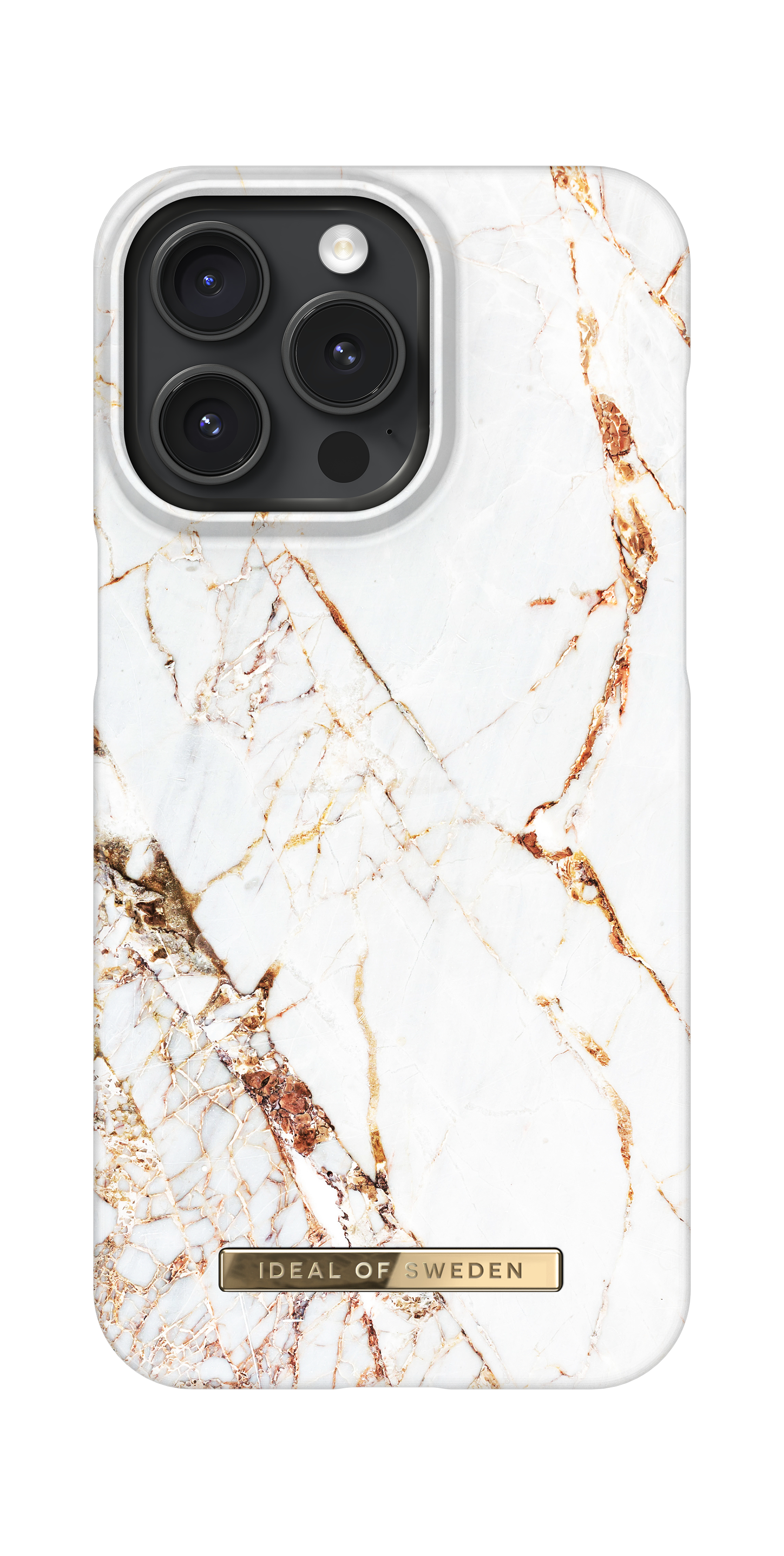 iDeal of Sweden Printed Case iPhone 15 Pro Max Carrara Gold – image 1