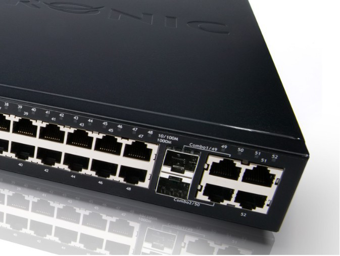 Conceptronic 48 port 10/100 Rackmountable Layer 2 19" Smart Switch – image 4