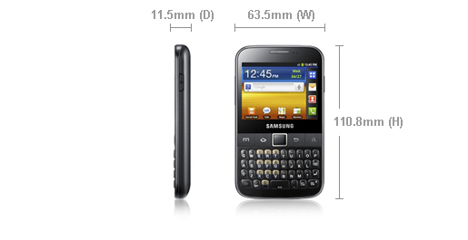 Samsung Galaxy Y Pro GT-B5510 – image 5