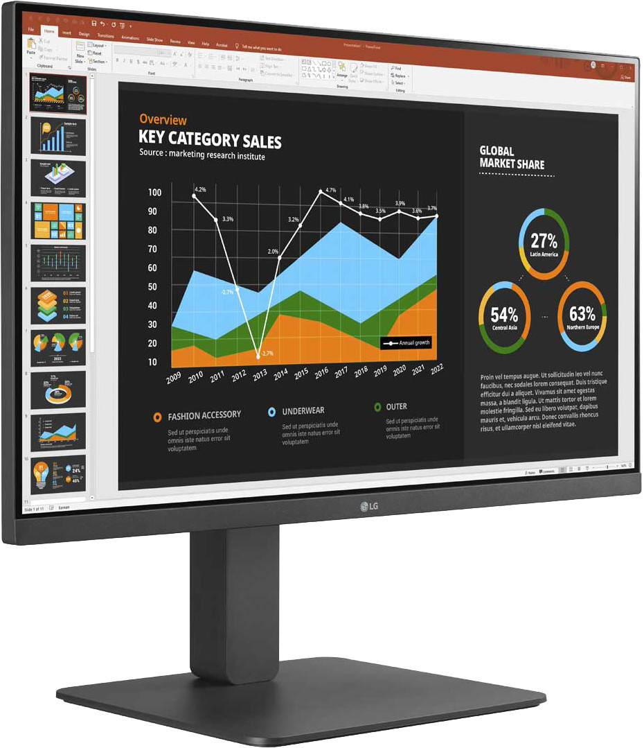 LG 23.8-inch Full HD (1920x1080) IPS Monitor with USB Type-C – image 4