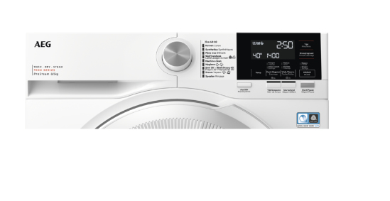 AEG LWR73R842 washer dryer Freestanding Front-load White – image 3