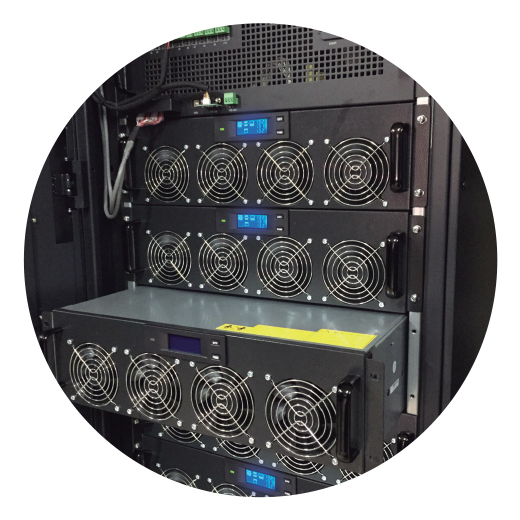 CDP UPO33-HM6 Half rack Hot swap Modular UPS housing for up to 6 pcs UPO33PM – image 3