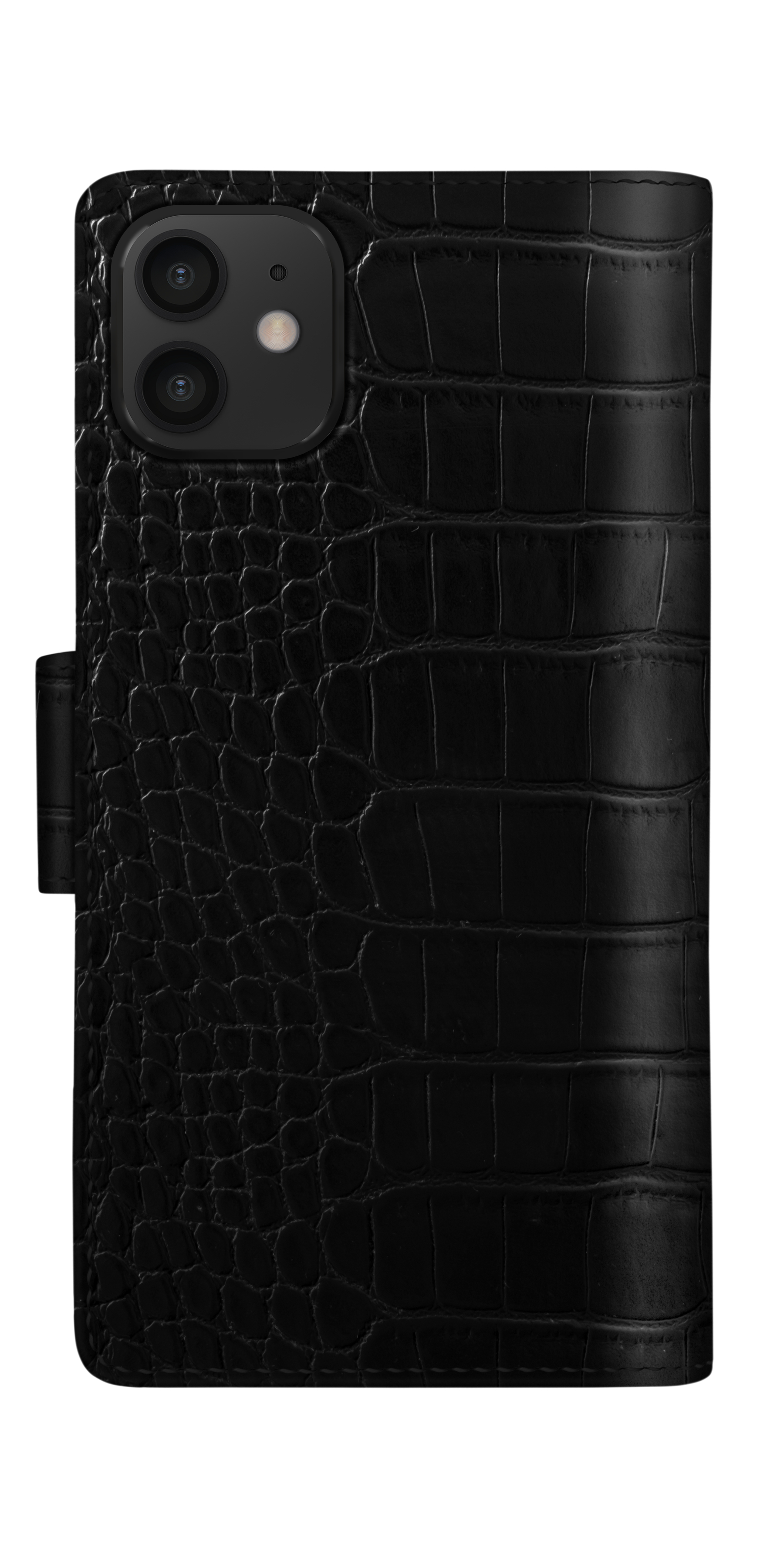 iDeal of Sweden Cora Phone Wallet iPhone 12 MINI Jet Black Croco – image 5