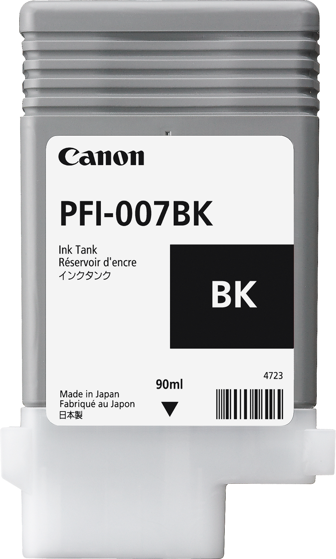 Canon PFI-007BK ink cartridge Original Standard Yield Black