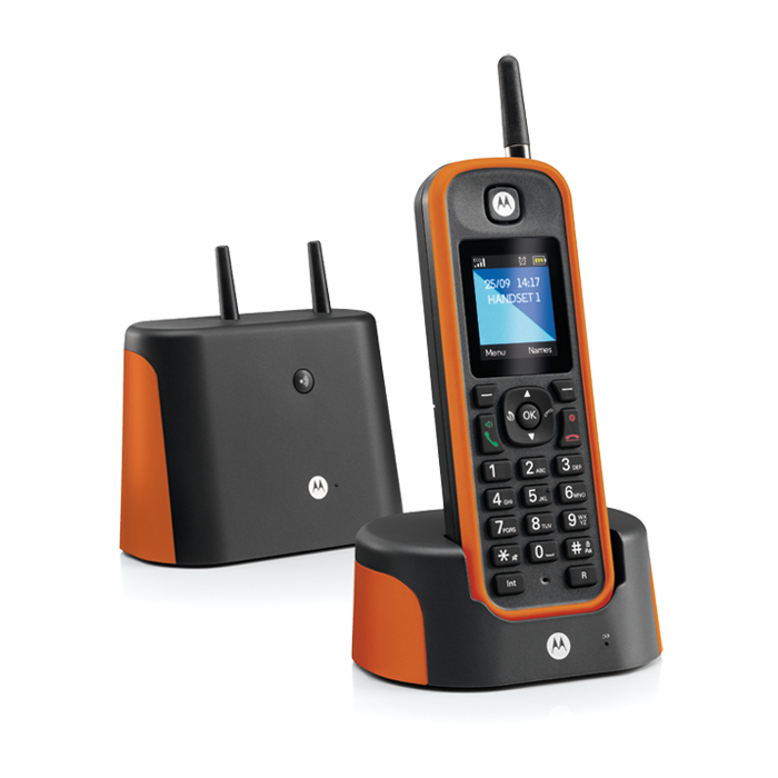 Motorola O201 Caller ID Black, Orange – image 3