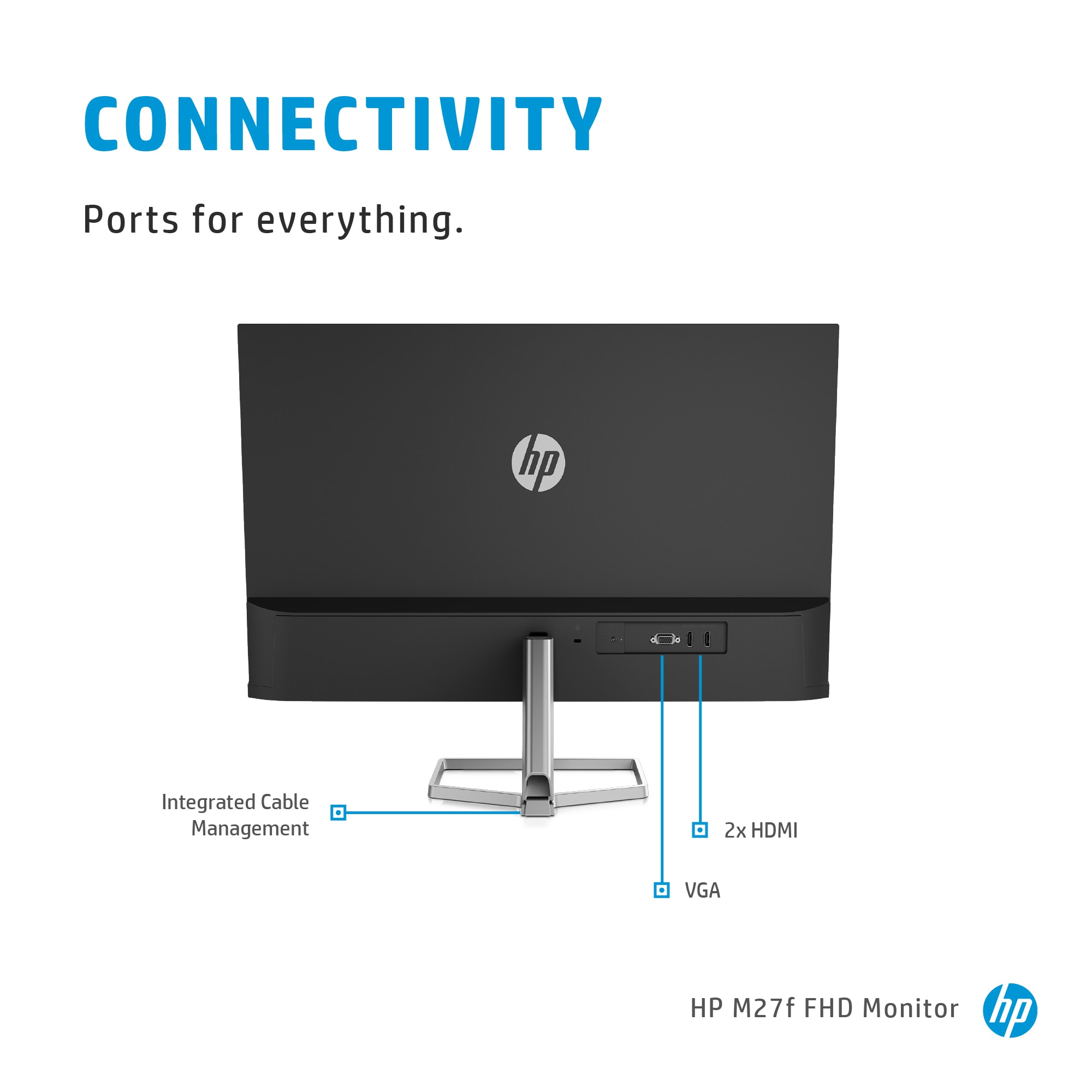 HP M27f FHD Monitor – image 2