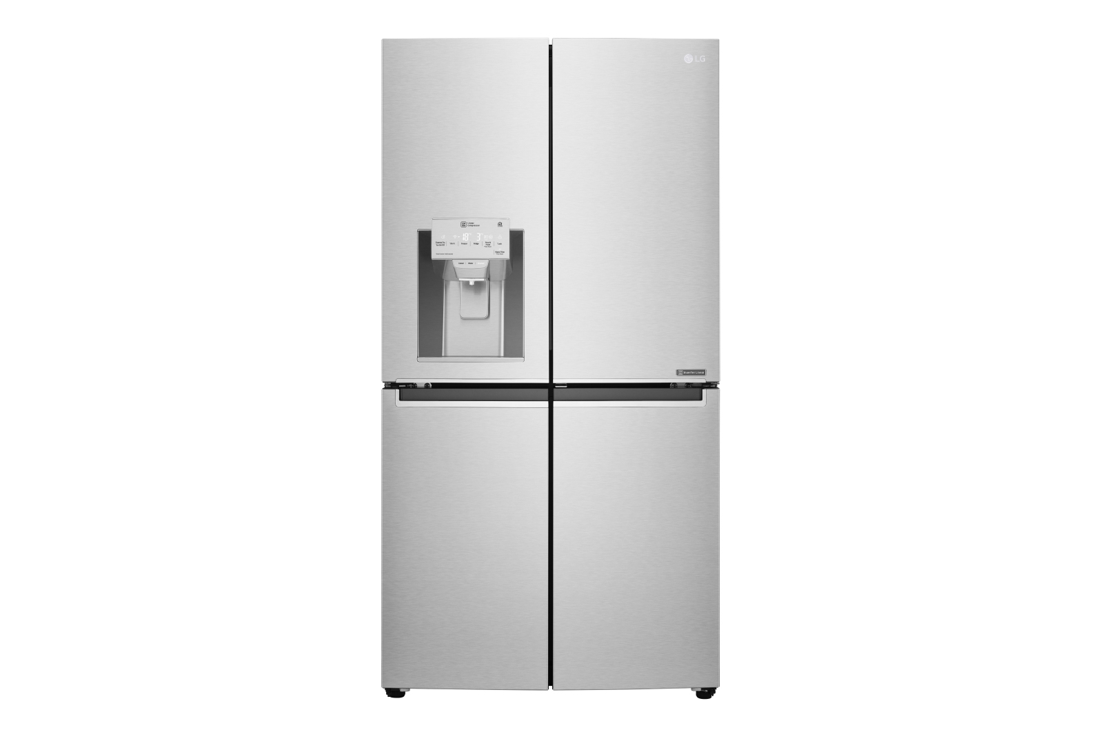 LG GMJ936NSHV side-by-side refrigerator Freestanding
