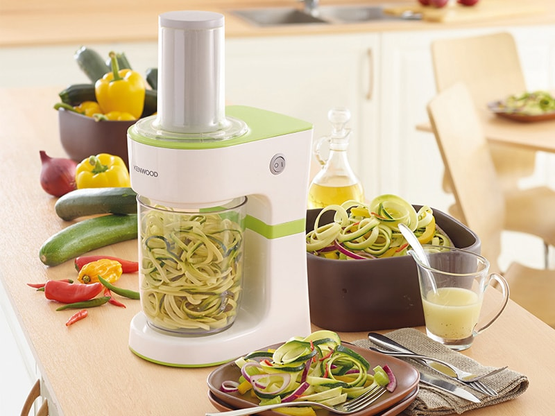 Kenwood FGP203WG electric grater/spiralizer Electric spiralizer Green, White – image 2