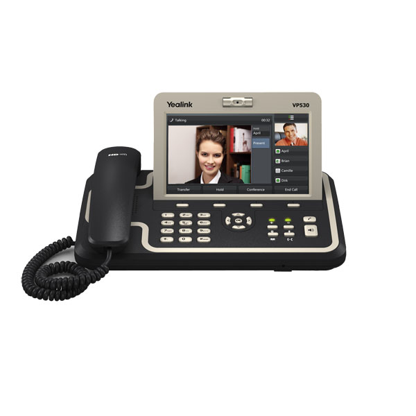 Yealink VP530 IP phone Black, Silver LCD – image 2
