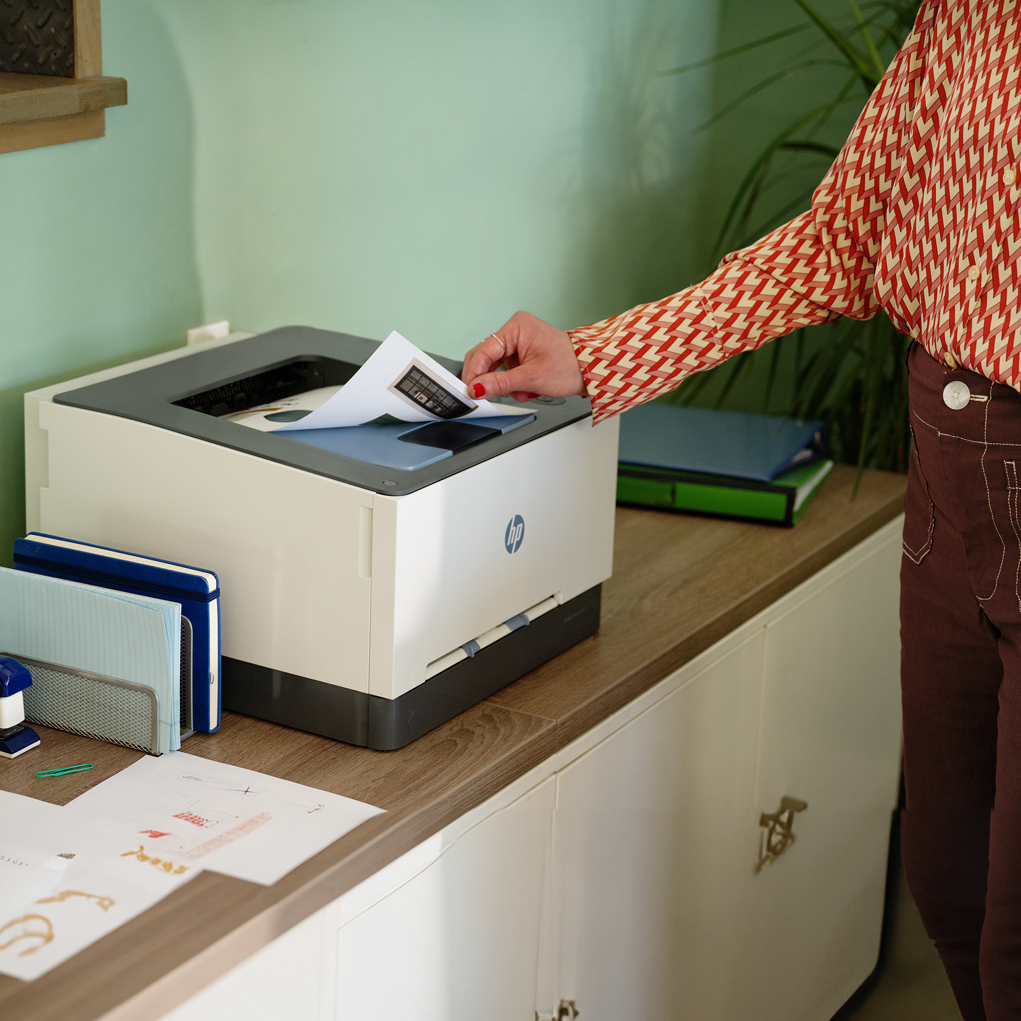 HP Color LaserJet Pro 3202dw Printer – image 9