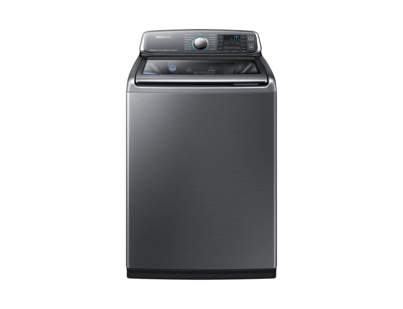 Samsung WA52J8700 washing machine Top-load 1100 RPM Platinum