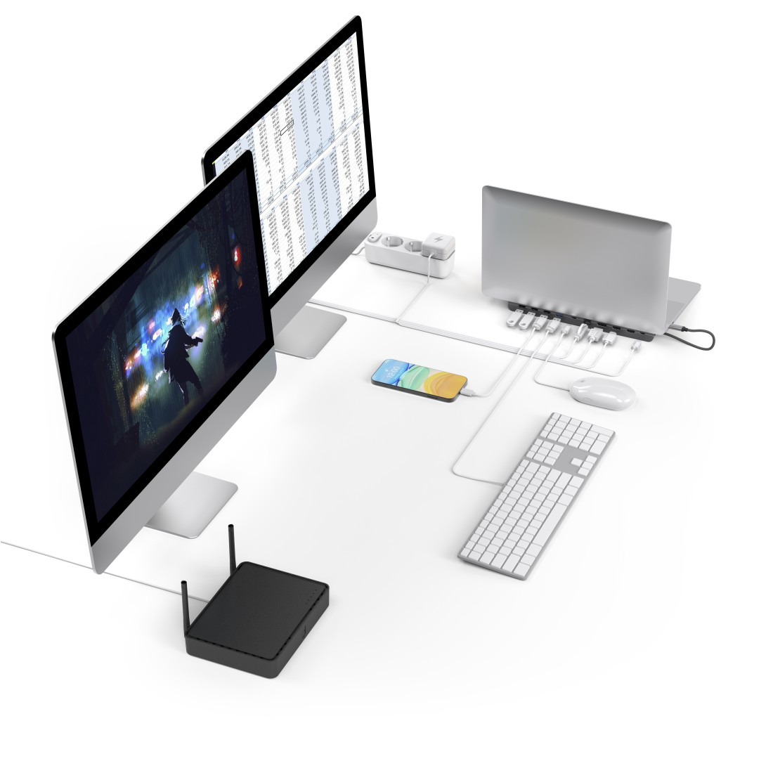 Hama USB-C Docking Station, Connect2Office Pro, 10 Ports – image 6