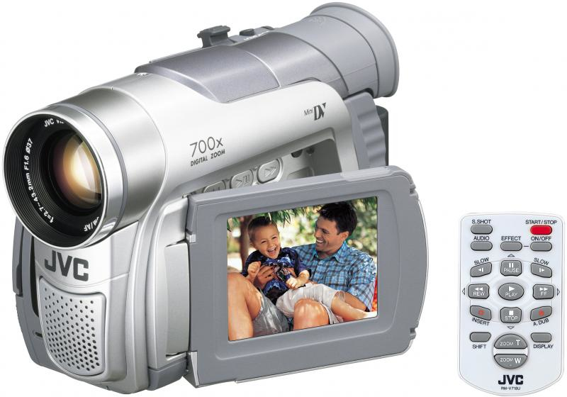 JVC GR-D21 camcorder Handheld camcorder CCD Silver