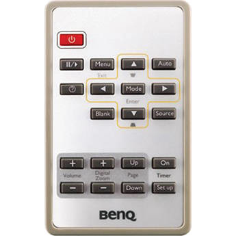BenQ 5J.J2S06.001 remote control Projector Press buttons