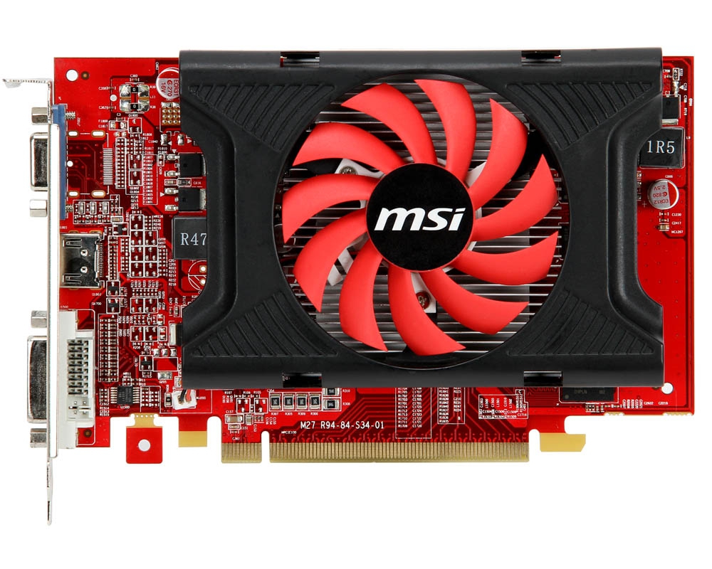 MSI R6670-MD1GD3 graphics card AMD Radeon HD6670