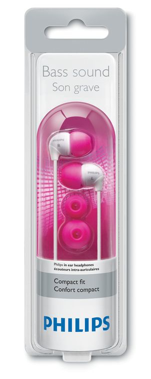 Philips SHE3501PK/28 headphones/headset Wired In-ear Music Pink – image 2