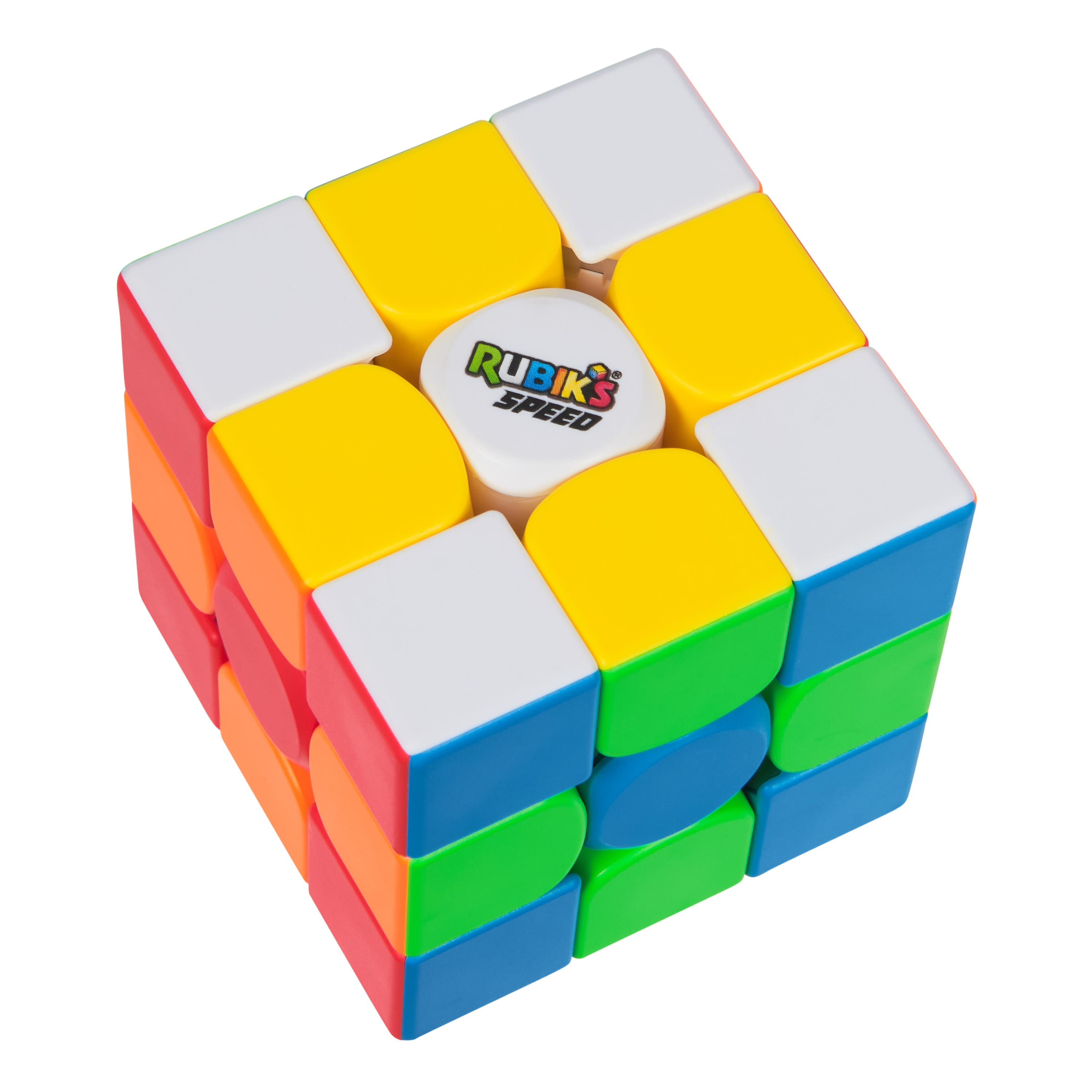 Rubik's - Speed Cube 3x3, original ultra-leichtgängiger Zauberwürfel mit Magneten, hochwertige Verarbeitung für Einsteiger und Speedcubing-Profis, ab 8 Jahren