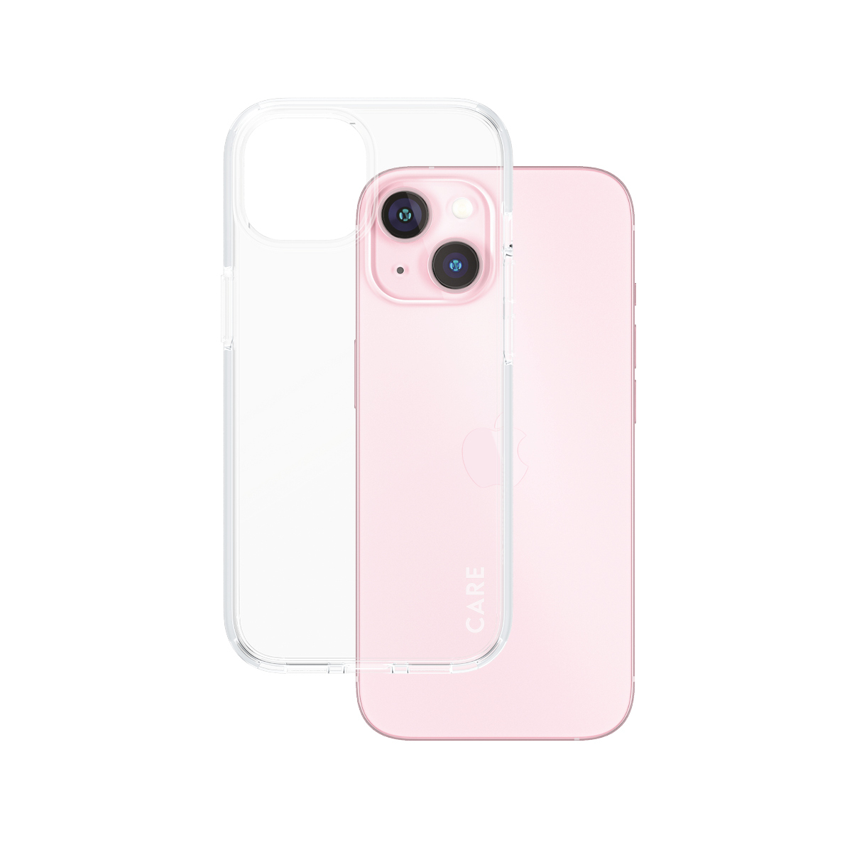 PanzerGlass CARE by PG Transparent iPhone 15 custodia per cellulare Cover Trasparente