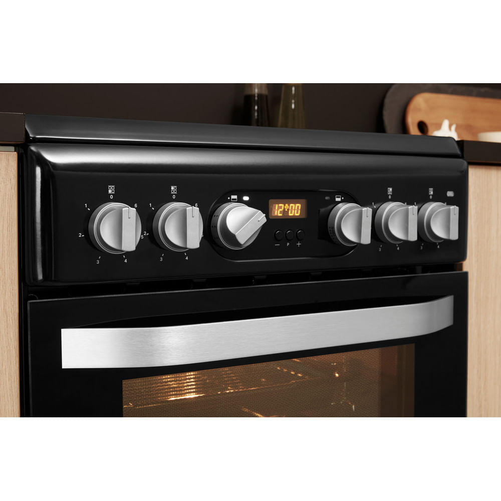 Hotpoint HD5V93CCB Freestanding cooker Electric Ceramic hob Black – image 9