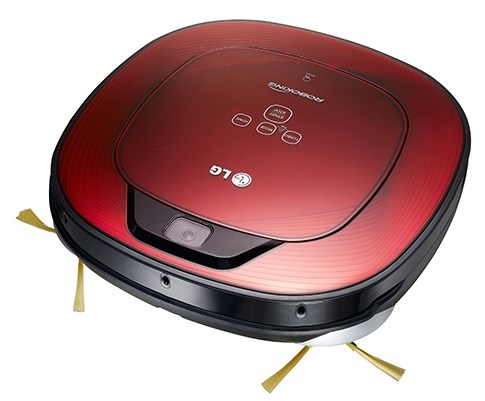 LG VR7426RR robot vacuum Black, Red – image 2