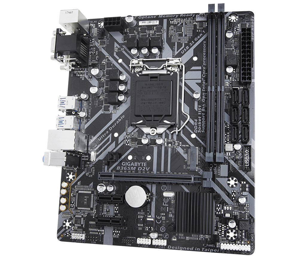 GIGABYTE B365M D2V – image 2