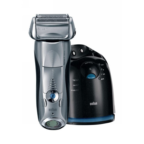 Braun 070498 men's shaver Foil shaver Trimmer Black, Metallic