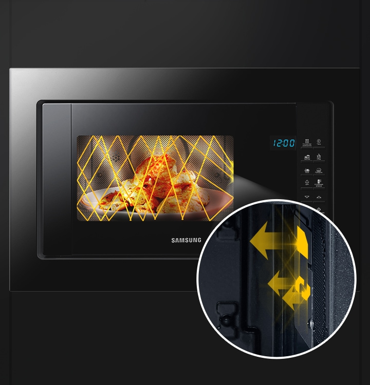 Samsung FW87SUB Black Solo microwave Built-in – image 4
