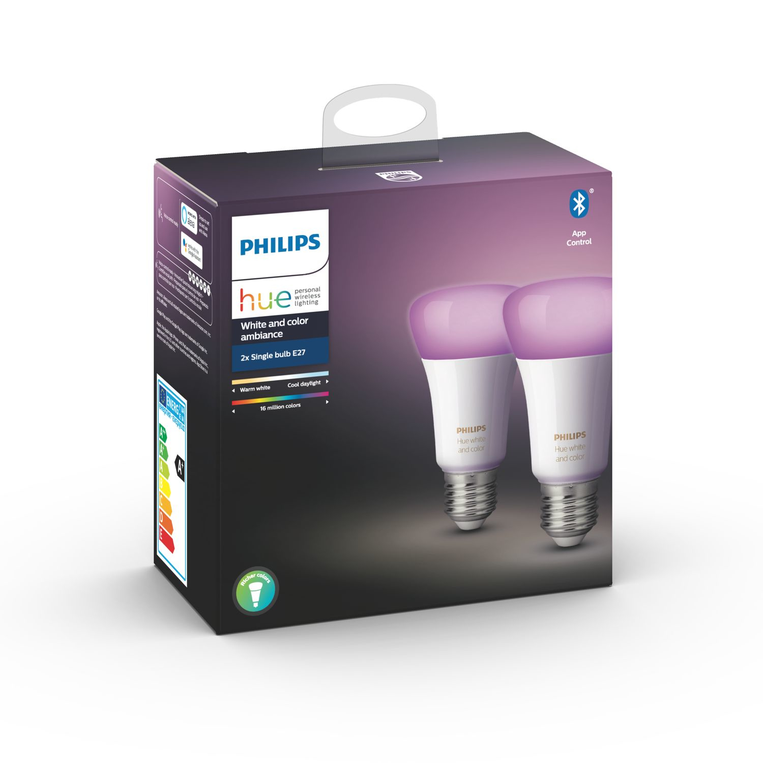 Philips by Signify Philips Hue White and colour ambience 2-pack E27 – image 3