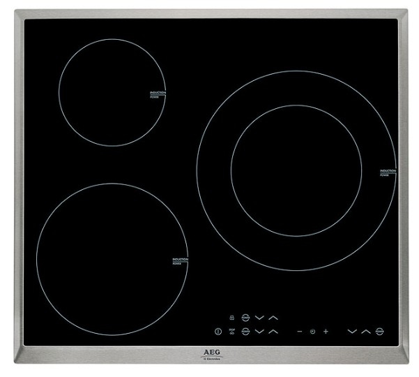 AEG HK-633220-XB Black Built-in Zone induction hob 3 zone(s)