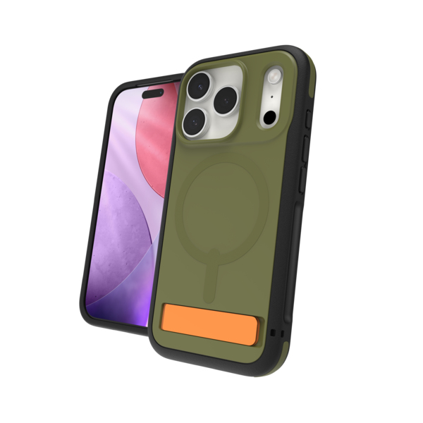 ZAGG Sedona Snap Kickstand coque de protection pour téléphones portables 16 cm (6.3") Housse Vert