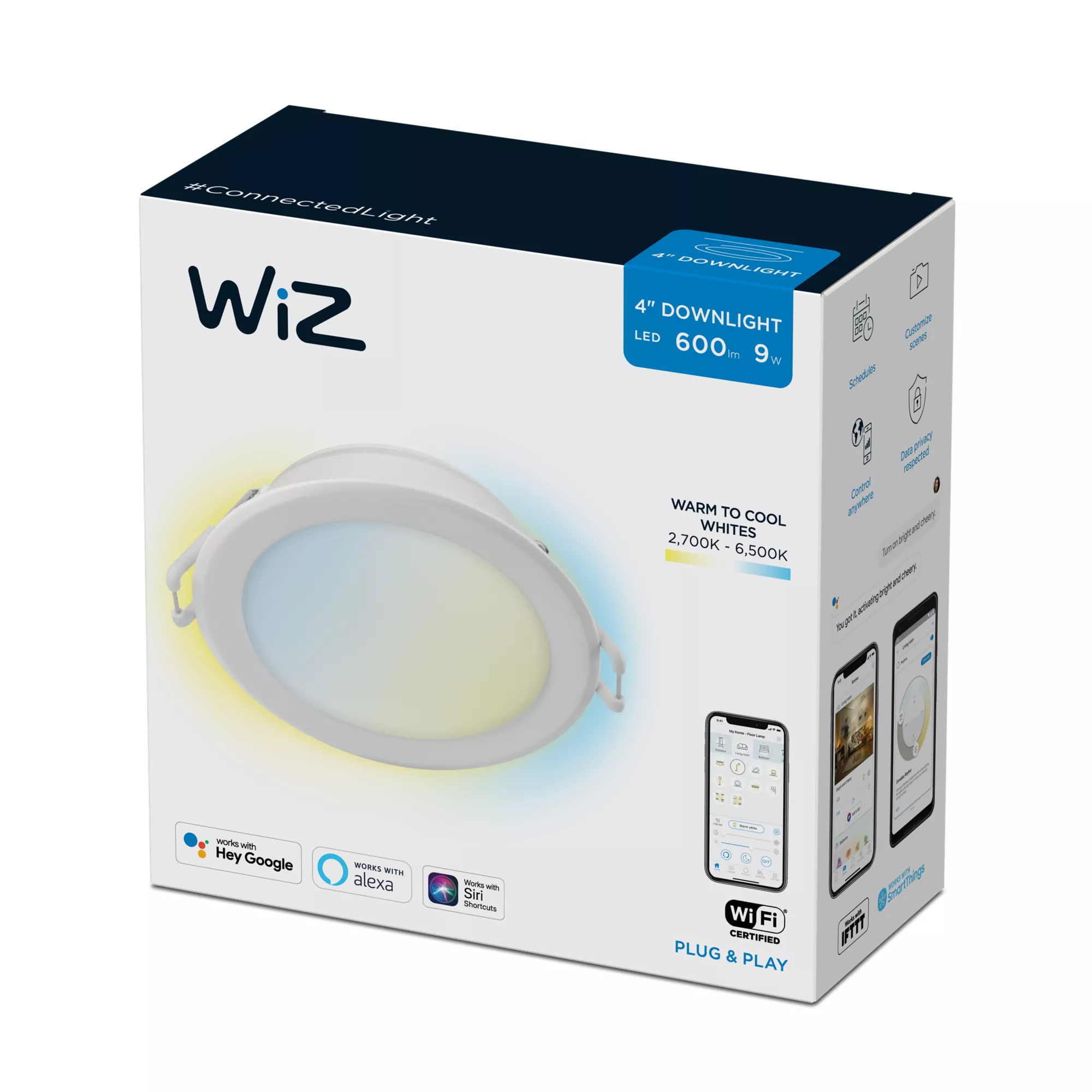 WiZ 8719514550018 smart lighting Smart lighting spot Wi-Fi/Bluetooth – image 2