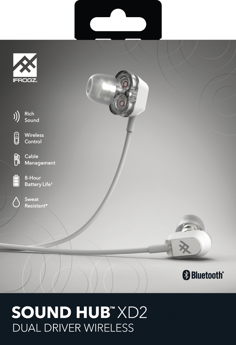 IFROGZ 304001825 headphones/headset Wired & Wireless In-ear Calls/Music Micro-USB Bluetooth White – image 5