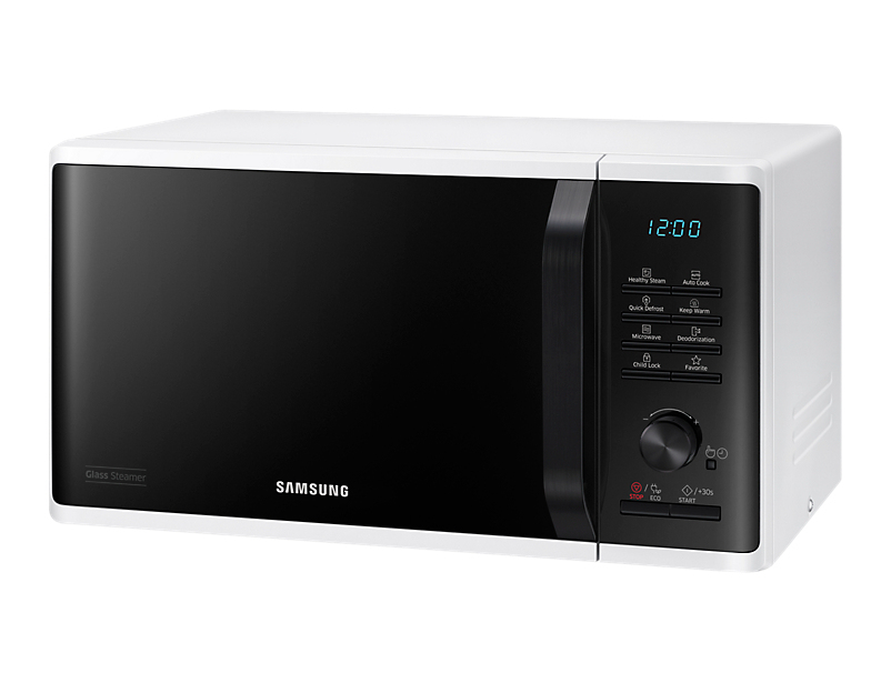 Samsung MW3500K Black, White Solo microwave Countertop – image 6